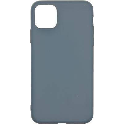 Чехол-накладка iPhone 11 PRO MAX, More choice Silicone MATTE (Dark Blue)