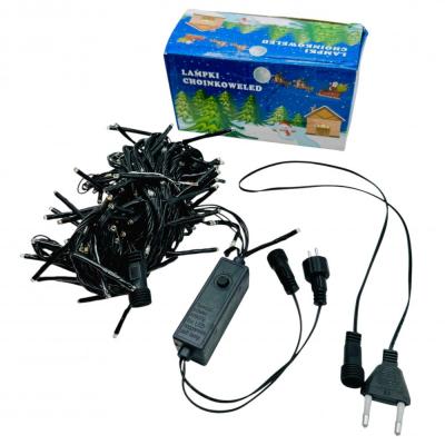 Гирлянда нитевая, 6м.220LED, золотой, Ч.П. SUPER HQ LX-504