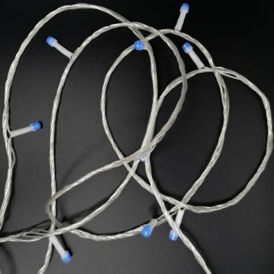 Гирлянда катушка, 100м, 480LED, 8mm, New, син. П.П. LX-247