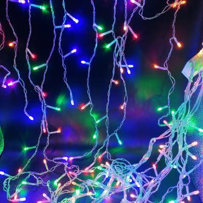 Гирлянда бахрома, 4,0м/0,4-0,6м, LED, RGB, П.П. LX-35