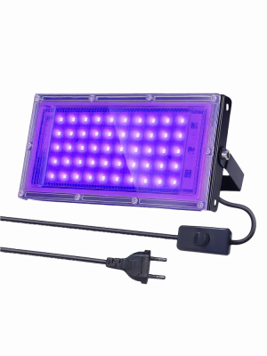 LED прожектор ультрафиолетовый 50W, IP65, OG-LDP49B