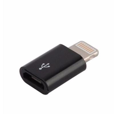 Переходник Орбита OT-SMA06(BS-518) (iPhone - microUSB) черный