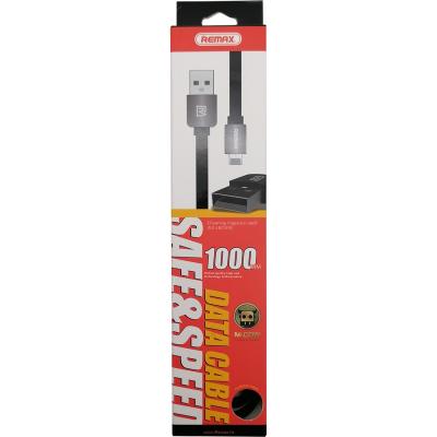 Кабель USB - Lightning 8pin, 1,0м, Remax King kong RC-015i, черный