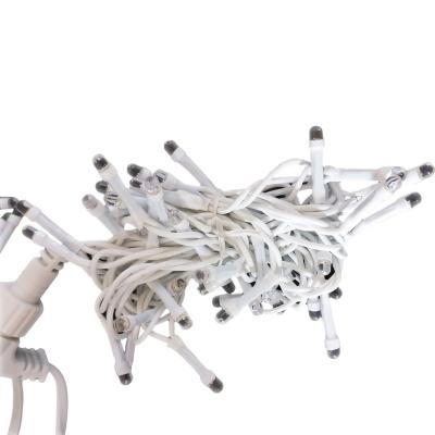 Гирлянда дождь, уличная, 3,0м/3,0м, 600LED, красн. бел., Б.П., LX-29