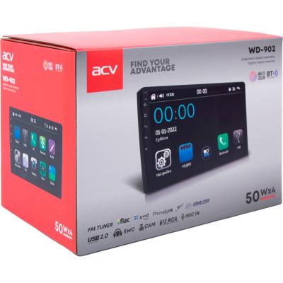 Автомагнитола 2DIN 9" ACV WD-902, Bluetooth