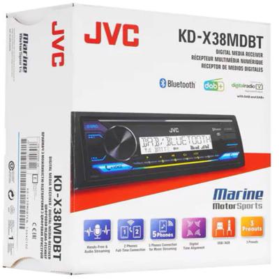 Автомагнитола JVC KD-X38MDBT