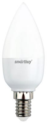LED лампа C37/07W/4000/E14, Smartbuy	