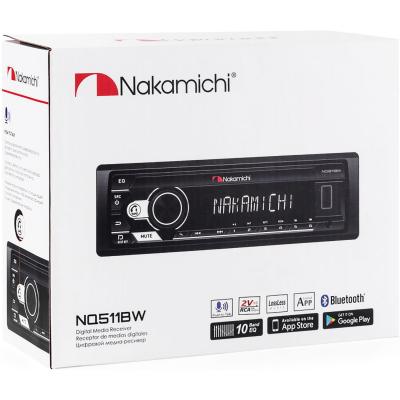 Автомагнитола Nakamichi NQ511BW 1DIN,Bluetooth, 4*50Вт