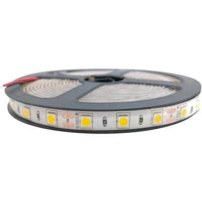 LED лента, 60SMD(5050)/m 14.4W/m 12V, IP65 5m, 3000K, LS607 /27654/
