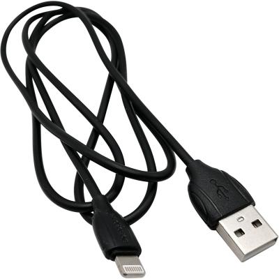 Кабель USB - Lightning 8pin, 1,0м, BOROFONE BX19 Benefit, черный