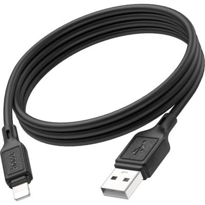 Кабель USB - Lightning 8pin, 1,0м, HOCO X90 Cool, силикон, черный