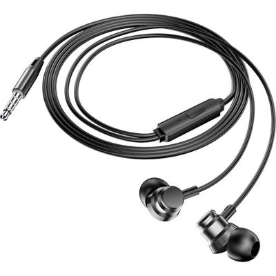 Наушники BOROFONE BM62 Prosperity universal, Obsidiant черный