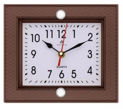 Часы настенные Atlantis TLD-6240 коричневый (brown)