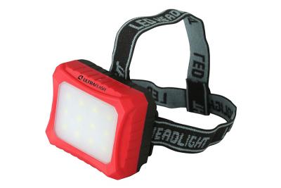 Фонарь налобный Ultraflash "T" LED5373 (12 SMD LED,3хR6) красн/черн