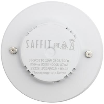 LED лампа GX53/10W/4000, SAFFIT /55228/