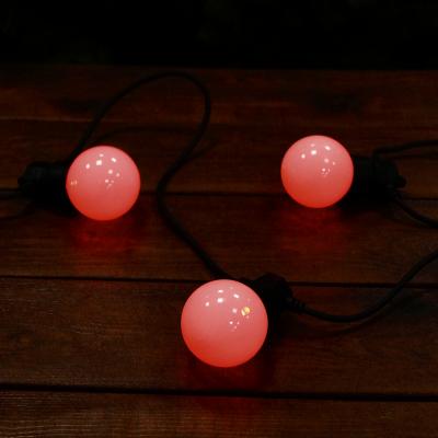 Гирлянда белт-лайт, уличная, 15м, 30LED, RGB, ПДУ, лампы в компл., OG-LDG25/24