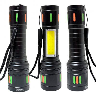 Фонарь ручной BL-623, Laser LED+COB, встр. акб, Type-C