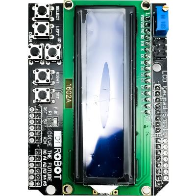 Модуль ЖК индикатор с кнопками LCD1602-keypad, KZY4004 /