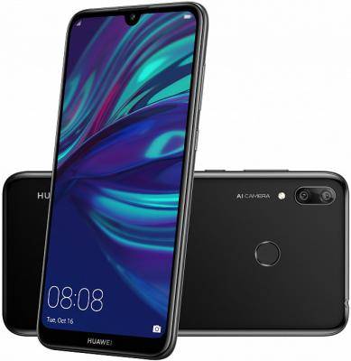 Смартфон Huawei Y7 2019 4/64Gb Полночный Черный