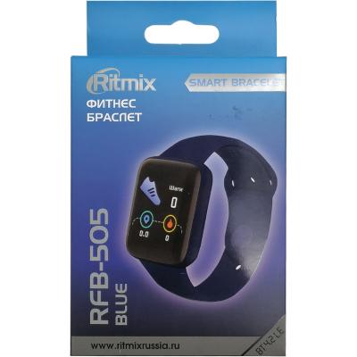 Фитнес браслет Ritmix RFB-505 синий**