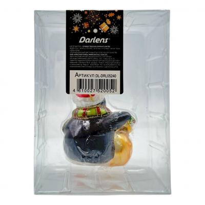 Игрушка ёлочная, 1шт. 11,5см. Пингвин, Darlens DL-DRL05240