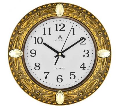 Часы настенные Atlantis 689 старинное золото (antique gold)