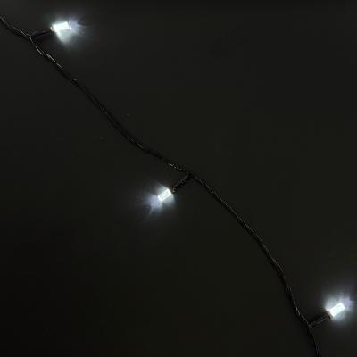 Гирлянда нитевая, 15м, 120LED, 8mm, цилиндр, бел. LX-488
