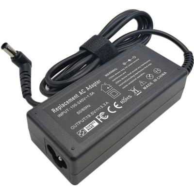 Блок питания импульсный 19,5V  3,3A 6,5x4,4мм, "SONY"