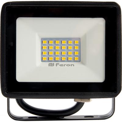 LED прожектор 30W, 6400K, IP65, 220V, черный, LL-920 /32101/