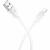 Кабель USB - Lightning 8pin, 1,0м, BOROFONE BX19 Benefit, белый