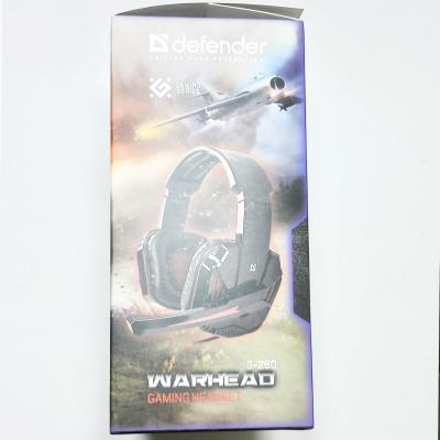 Игровая гарнитура DEFENDER Warhead G-260, красный/черный