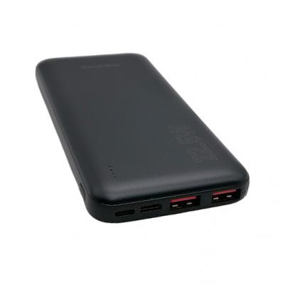 Портативный аккумулятор 10000 мАч, BOROFONE BJ38, 2xUSB+1xUSB-C, черный