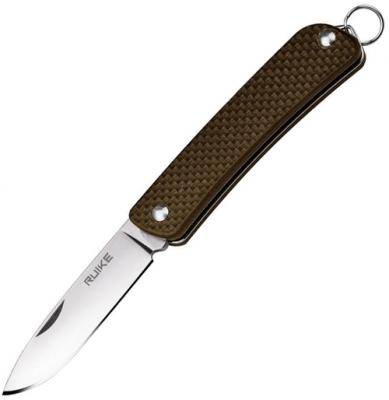 Нож складной Ruike L11-N, туристический, коричневый АКЦИЯ***