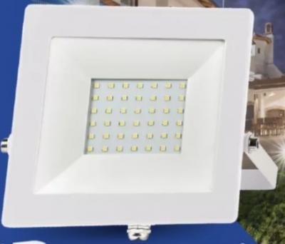 LED прожектор 50W, 6500K, IP65, 220V, белый, SBL-FLWhite-50-65K