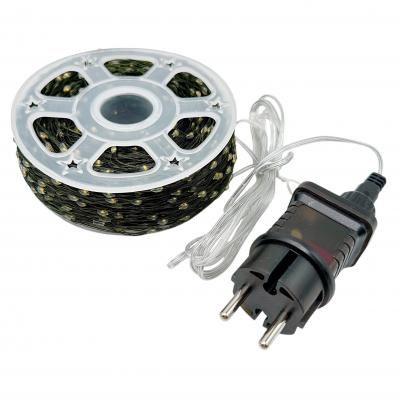 Гирлянда провол. 200м, 2000LED, РОСА т.бел. З.П. LX-442 пульт