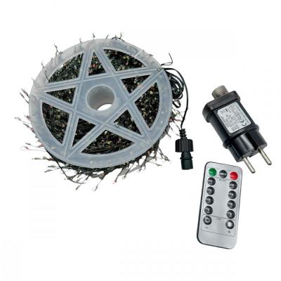 Гирлянда провол. 50м, 1500LED, РОСА / МИШУРА З.П. RGB LX-540