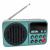 Радио Perfeo PILOT, 87,5–108 FM, питание USB/3*14500, серый