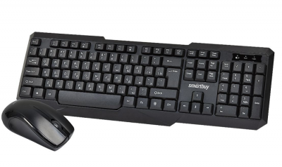 Комплект клавиатура+мышь Smartbuy ONE 236374AG, черный, SBC-236374AG-K