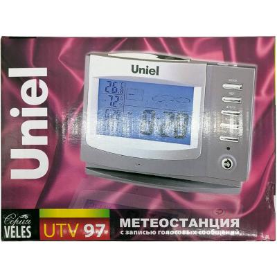 Метеостанция Uniel UTV-97 с записью голосовых сообщений***