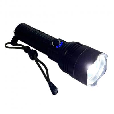 Фонарь ручной Smartbuy CREE XHP-90 30W,с сист. фокусировки луча, аккумул., черный (SBF-40-K)**