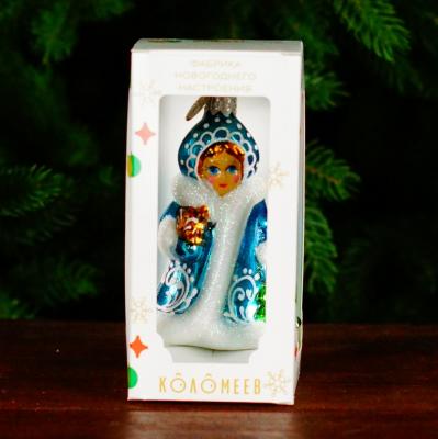 Игрушка ёлочная, 1шт. 11см. Снегурочка с белочкой /ФУ4-2222