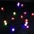 Гирлянда нитевая, 3м, 28LED, RGB, ШАРЫ, Ч.П. LX-3-15