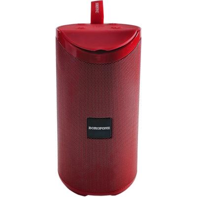 Активная колонка BOROFONE BR5 (FM/AUX/USB/microSD/BT/подсветка), красный***