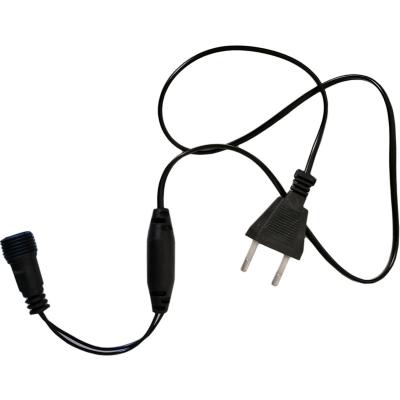 Гирлянда нитевая уличная, 20м, 160LED, RGB/2 LED мерц, Ч.П. LX-220