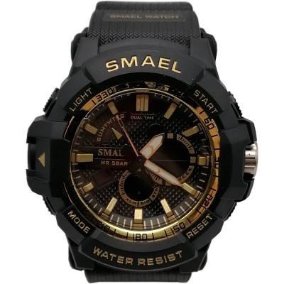 Часы наручные Smael SM1809 черный-золото (black-gold)