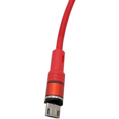 Кабель 3 в 1 USB -  Lightning 8pin+micro USB+Type C, 1,2м, HOCO U98 Sunway, красный