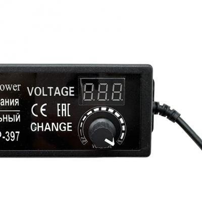 Блок питания универсальный 3-12V, 5А, с вольтметром, LP397