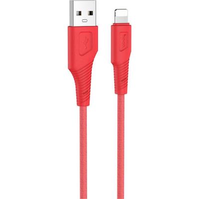 Кабель USB - Lightning 8pin, 1,0м, HOCO X58 Airy, красный