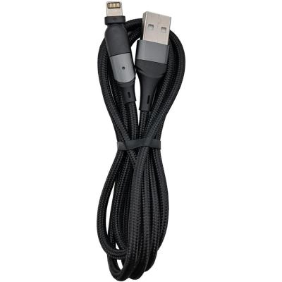 Кабель USB - Lightning 8pin, 1,2м, HOCO U100 Orbit, черный