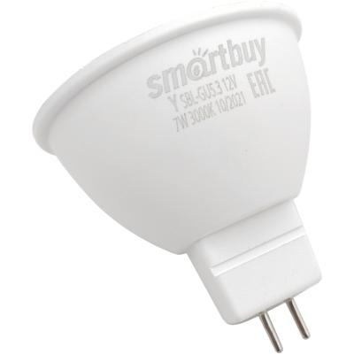 LED лампа 12V GU5.3/07W/3000, Smartbuy (SBL-GU5_3-07-30K-12V)
